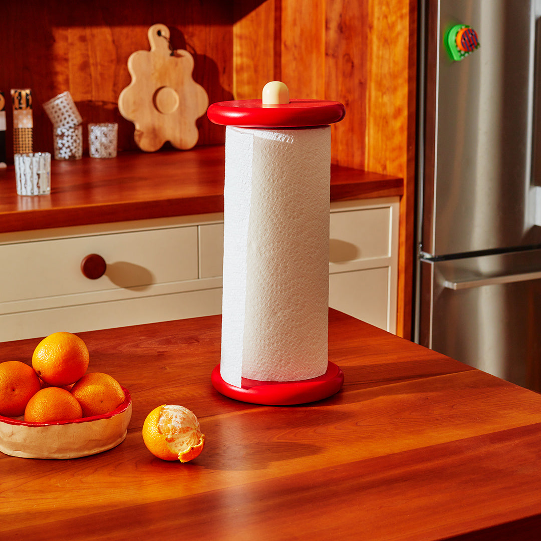 Spool Paper Towel Holder