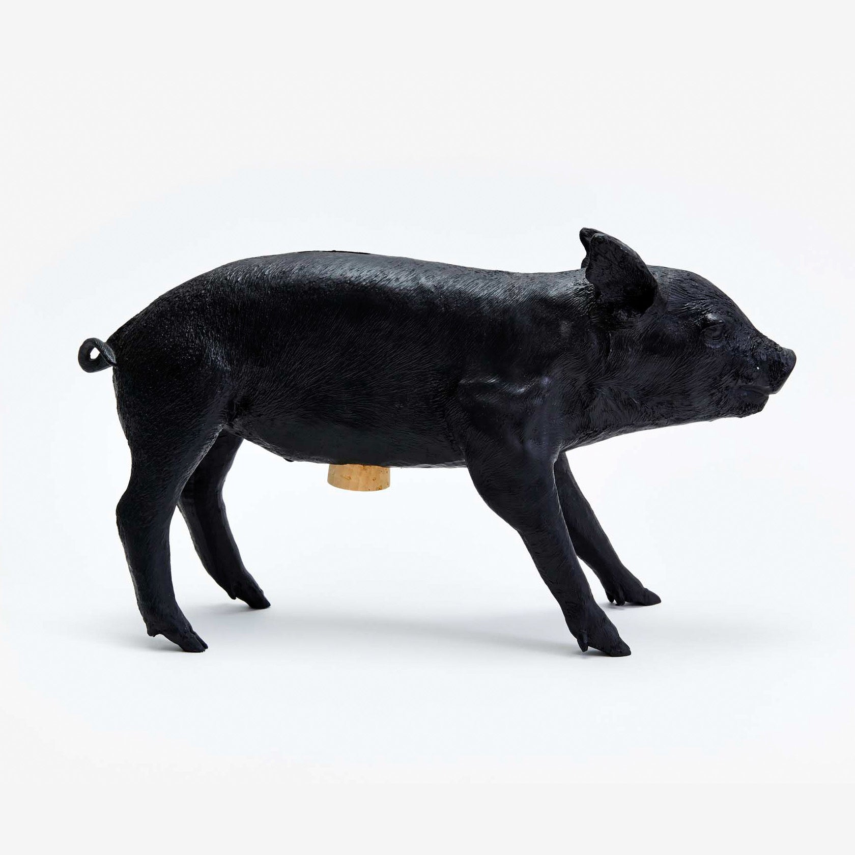 Reality Bank in the Form of a Pig - Matte Black